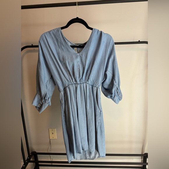 Jean coloured dress - Picture 2 of 6